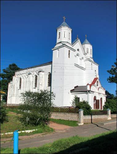 Navahrudak. Orthodox church of St. Barys And St. Hlieb