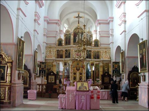  - Sobór Św. Mikołaja. Wnętrze, nawa główna