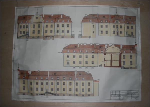  - Kościół Św. Michała Archanioła. Projekt odbudowy klasztoru