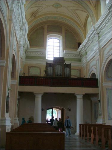 Nowogródek |  Kościół Św. Michała Archanioła. Chór