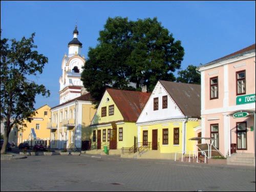 Navahrudak. Town streets 