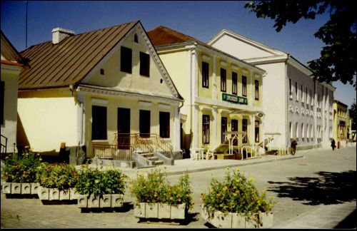 Navahrudak. Town streets 