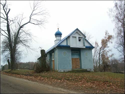 Poŭbierah. Orthodox church of the Birth of the Virgin