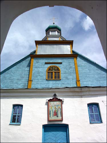  - Orthodox church of St. Michael the Archangel. Church. Front view. Fragment