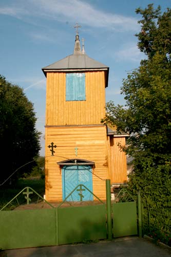  - Церковь Рождества Пресвятой Богородицы. Звонница, вид с запада