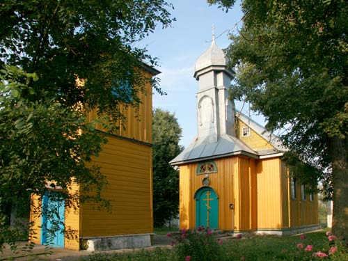 Miževičy. Orthodox church of the Birth of the Virgin