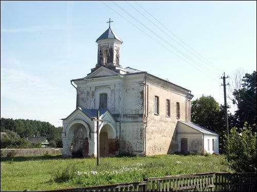 Novadzieviatkavičy. Catholic church of St. Peter and St. Paul