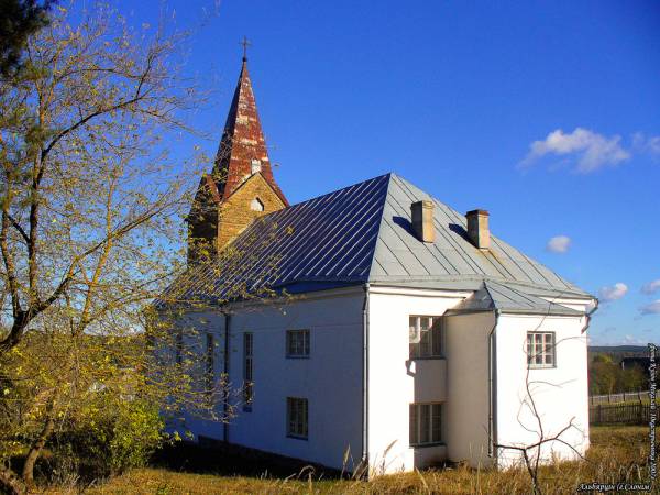 Albiarcin (Słonim). Catholic church of St. Mary
