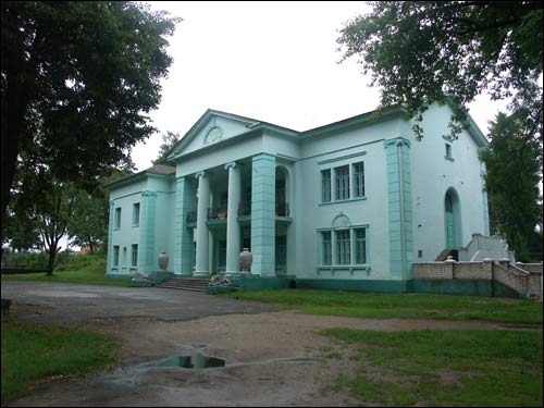 Albertyn (Słonim). Zespół pałacowo-parkowy Pusłowskich