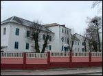 Żodziszki. Dawny klasztor jezuitów, potem przebudowany na dwór. Obecnie szpital psychitryczny Żodziszki. Zespół dworsko-parkowy