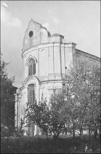 Hryniavičy (Vialikaja Łapienica). Catholic church of Franciscan
