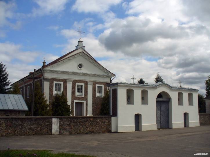 Porazava. Catholic church of St. Michael the Archangel