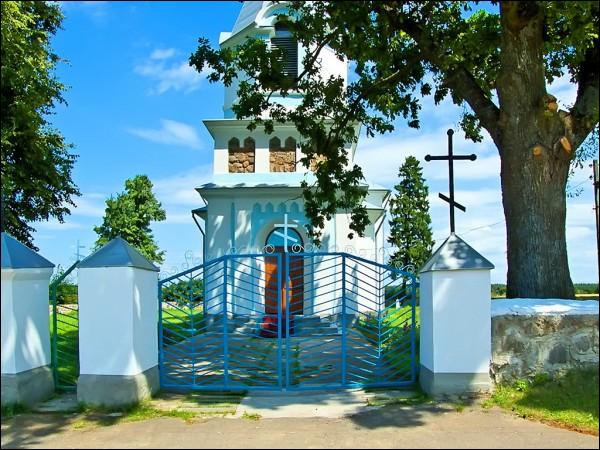 Jatviesk (Šnipki). Orthodox church of the Assumption