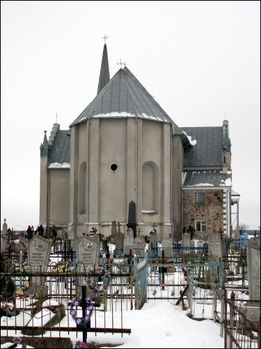 Ražanka. Catholic church of St. Peter and St. Paul
