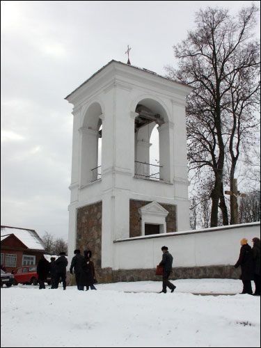 Žałudok. Catholic church of the Assumption of the Blessed Virgin Mary