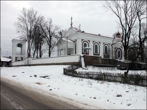 Žałudok. Catholic church of the Assumption of the Blessed Virgin Mary
