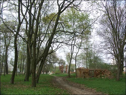  - Manor of Čačot (Czeczott). Park. Fragment