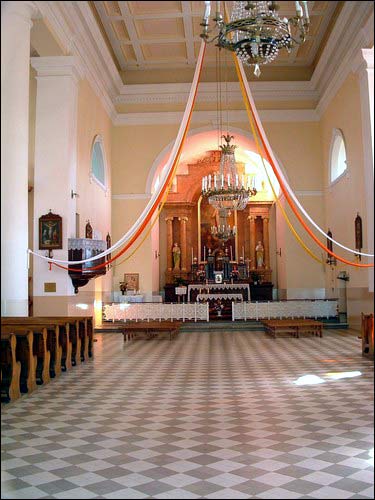 Vaŭkavysk. Catholic church of St. Wenceslaus
