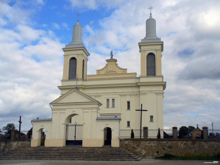 Vaŭkavysk. Catholic church of St. Wenceslaus