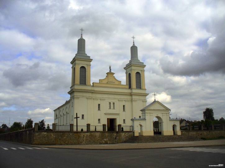 Vaŭkavysk. Catholic church of St. Wenceslaus