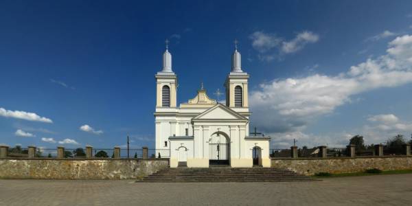 Vaŭkavysk. Catholic church of St. Wenceslaus
