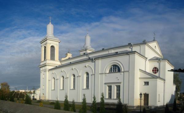 Vaŭkavysk. Catholic church of St. Wenceslaus
