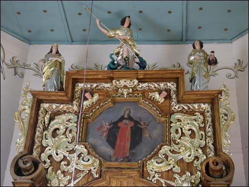  - Catholic church of St. John the Baptist. Side altar. Fragment