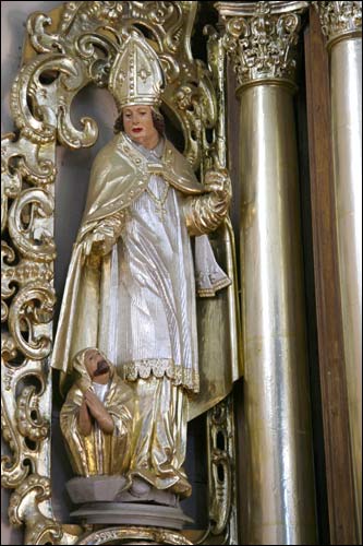  - Catholic church of St. John the Baptist. Side altar. Fragment