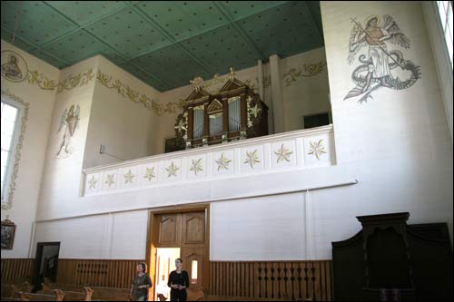  - Catholic church of St. John the Baptist. The organ-loft