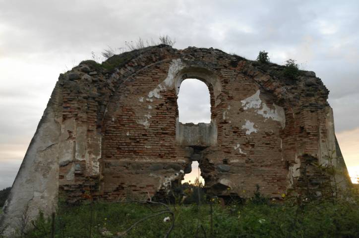 Gojcieniszki.  Kościół ewangelicki