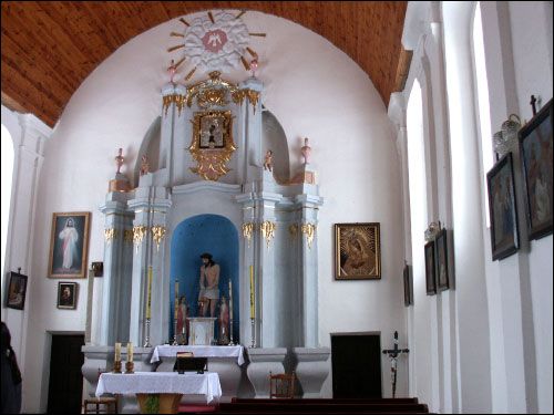 Paharodna (Harodna). Catholic church 