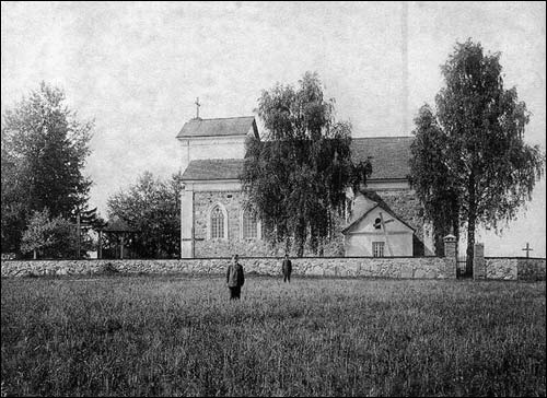 Hiermaniški. Catholic church of the Holy Trinity
