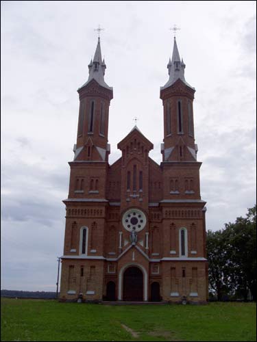 Nača. Catholic church of the Immaculate Conception of Blessed Virgin Mary