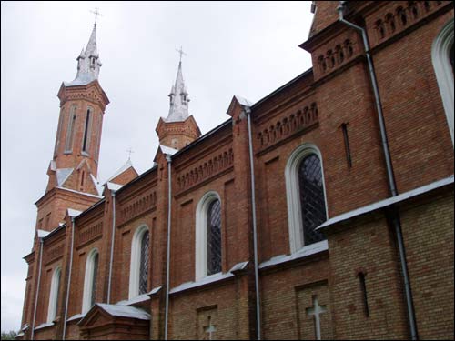 Nača. Catholic church of the Immaculate Conception of Blessed Virgin Mary