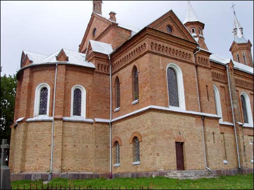 Nača. Catholic church of the Immaculate Conception of Blessed Virgin Mary