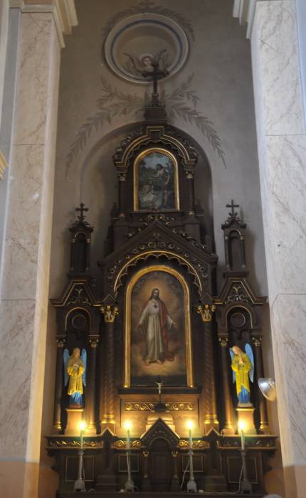 Nača. Catholic church of the Immaculate Conception of Blessed Virgin Mary