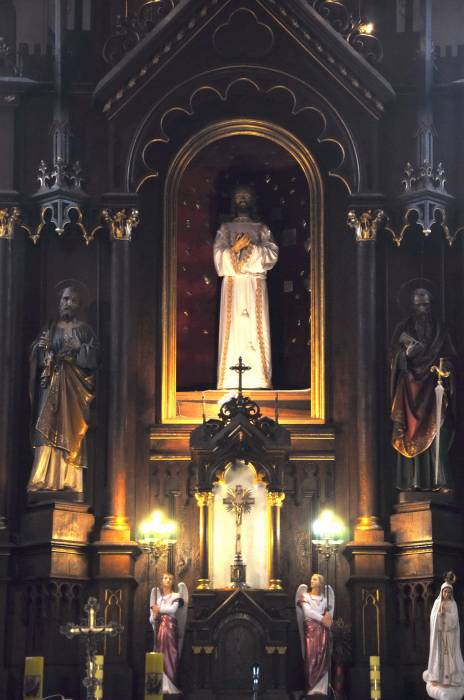 Nača. Catholic church of the Immaculate Conception of Blessed Virgin Mary