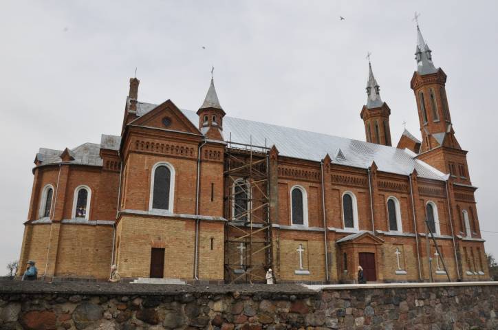 Nača. Catholic church of the Immaculate Conception of Blessed Virgin Mary