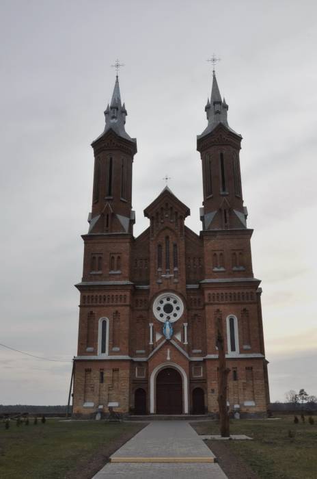 Nača. Catholic church of the Immaculate Conception of Blessed Virgin Mary