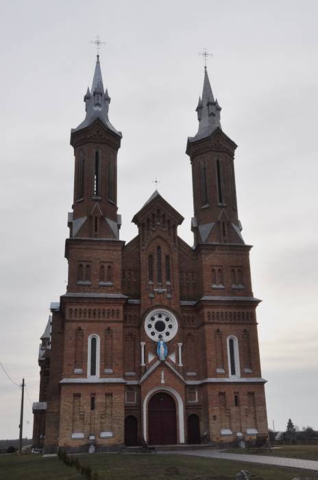 Nača. Catholic church of the Immaculate Conception of Blessed Virgin Mary