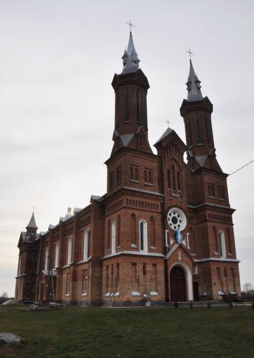 Nača. Catholic church of the Immaculate Conception of Blessed Virgin Mary