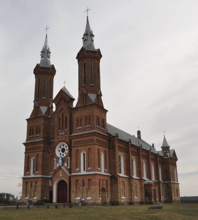 Nača. Catholic church of the Immaculate Conception of Blessed Virgin Mary
