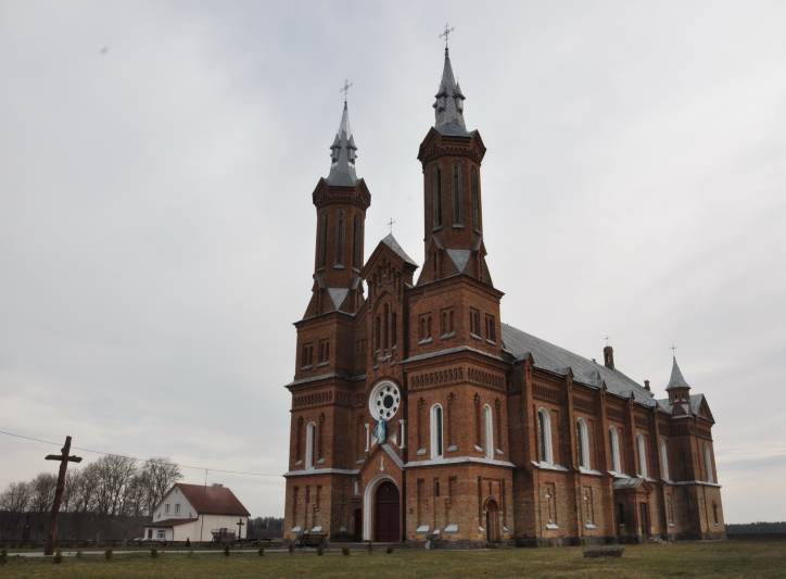 Nača. Catholic church of the Immaculate Conception of Blessed Virgin Mary
