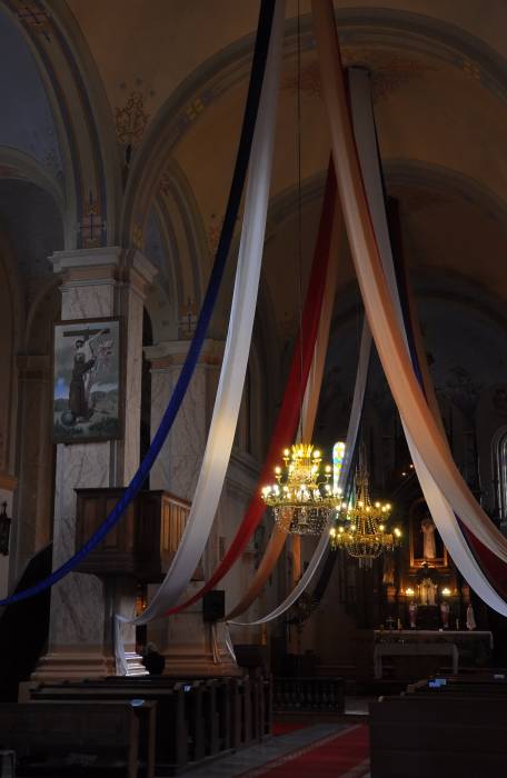 Nača. Catholic church of the Immaculate Conception of Blessed Virgin Mary