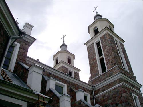 Raduń. Catholic church of Mother of God of the Rosary
