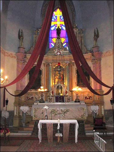  - Catholic church of Mother of God of the Rosary. Main altar
