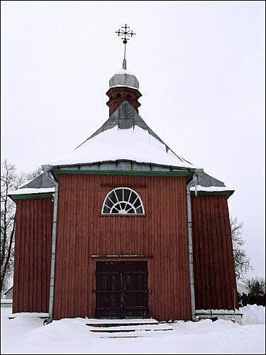 Trakieli. Catholic church of the Annunciation of the Blessed Virgin Mary
