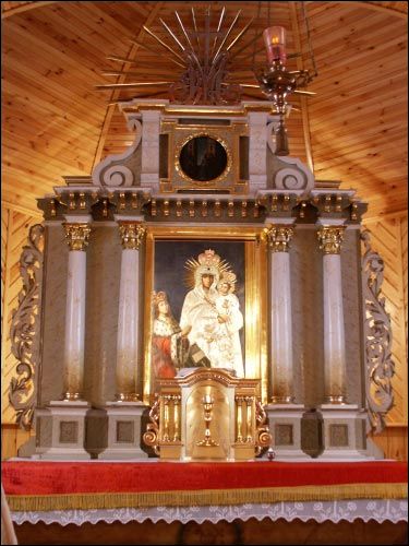 Trakieli. Catholic church of the Annunciation of the Blessed Virgin Mary