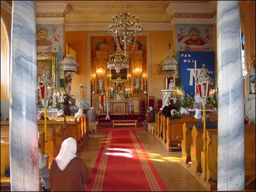  - Касцёл Святой Тройцы. Інтэр'ер