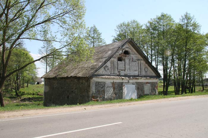  - Water-mill . View from the road